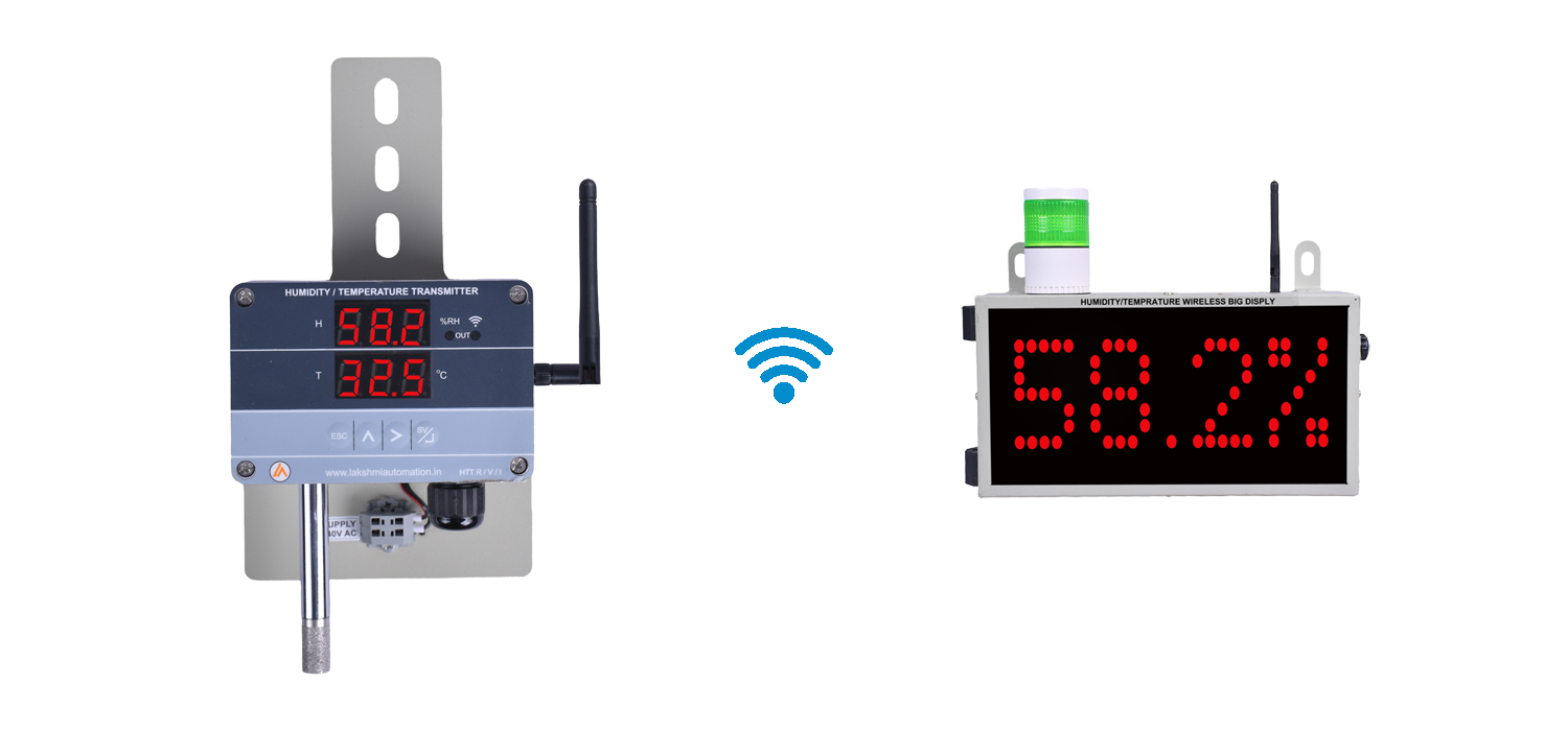 Humidity/ Temperature Sensors with wireless  Big Display