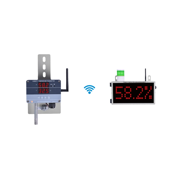 Humidity/Temprature Sensor with Wireless Big Display